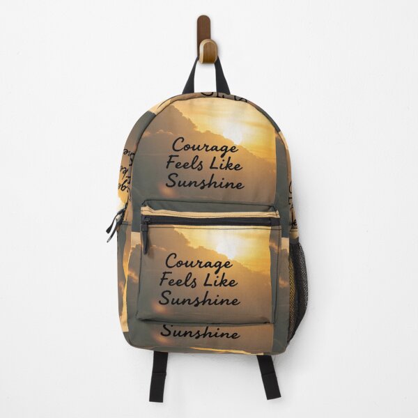 Item preview, Courage Feels Like Sunshine inspirational designed and sold by auraRM studio.