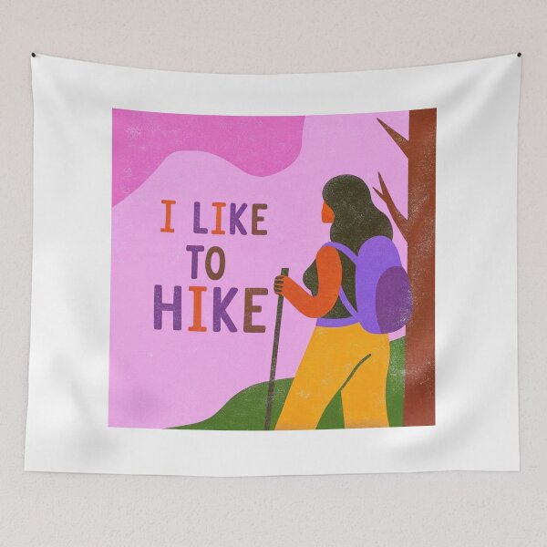 Item preview, Me gusta hacer senderismo #2 designed and sold by Mark and Heather.