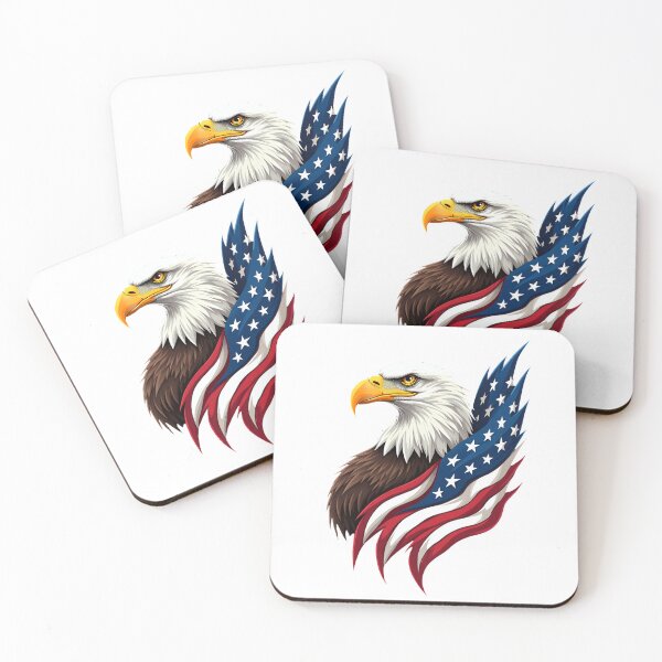 Item preview, American Flag With Eagle designed and sold by a2zbuyshop.