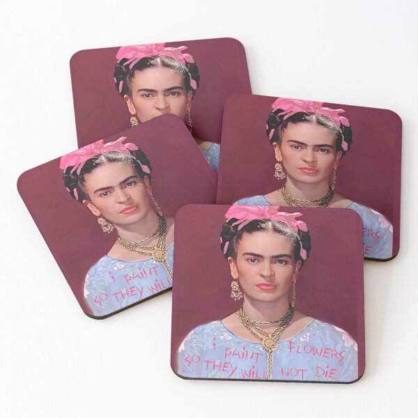 Item preview, Frida Kahlo Portrait Quote designed and sold by FridaArtGallery.