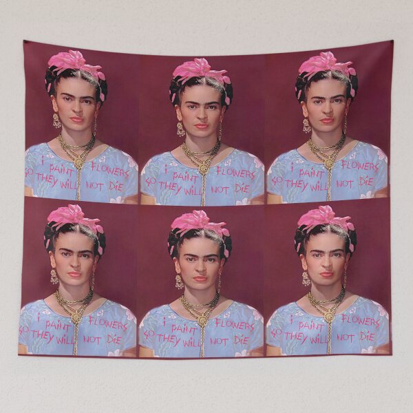 Item preview, Frida Kahlo Portrait Quote designed and sold by FridaArtGallery.