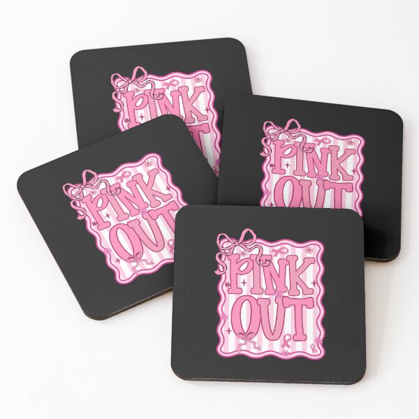 Item preview, Pink Out Coquette Ribbon Breast Cancer Awareness designed and sold by facegm.