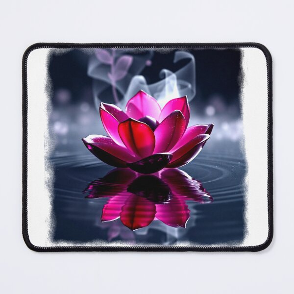 Item preview, Zen Bloom – Magenta Lotus Calm Art designed and sold by MEEMSDIGITALPRODUCTS.