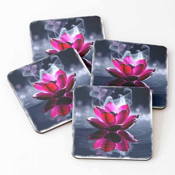 Item preview, Zen Bloom – Magenta Lotus Calm Art designed and sold by MEEMSDIGITALPRODUCTS.