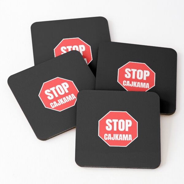 Item preview, STOP CAJKAMA designed and sold by KonusDesigns.