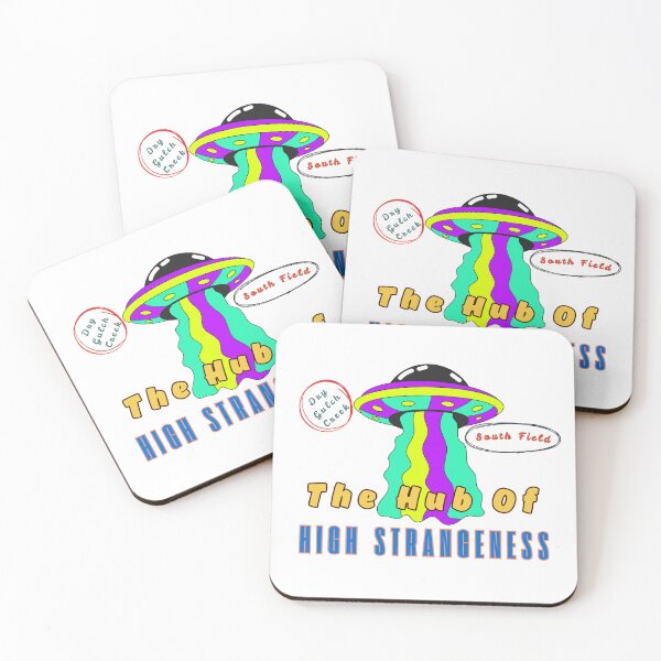 Item preview, The Hub of High Strangeness designed and sold by JenGo Creative.