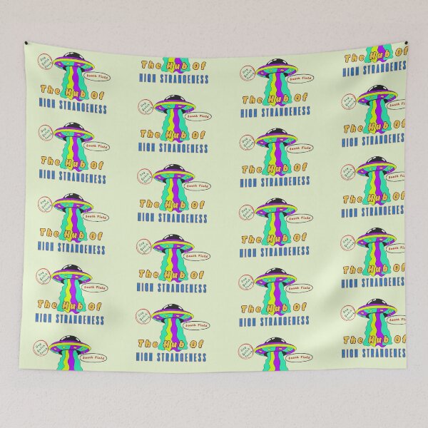 Item preview, The Hub of High Strangeness designed and sold by JenGo Creative.