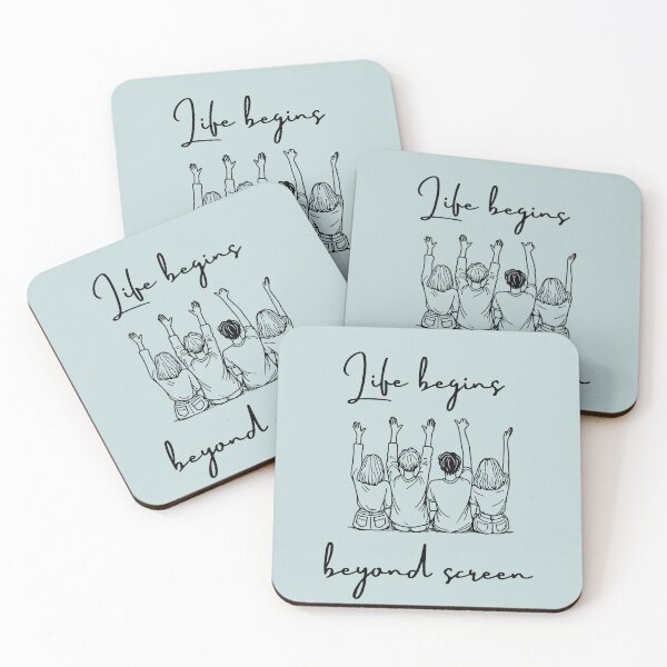 Item preview, Life begins beyond screen designed and sold by TribeJoy.