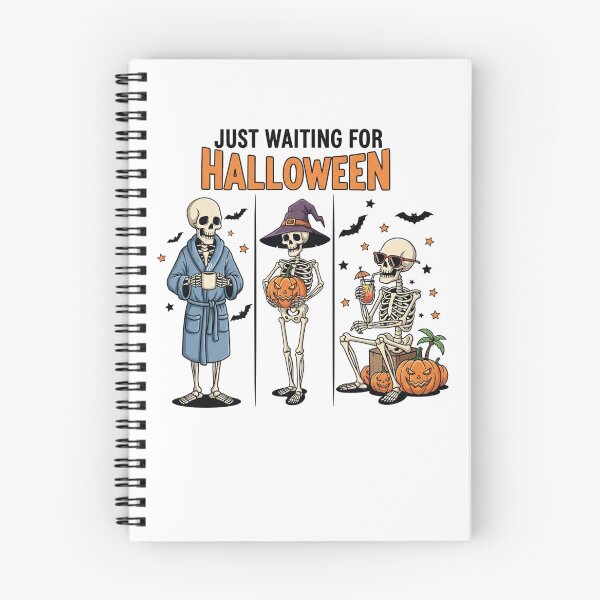 Item preview, Skeleton Just Waiting for Halloween designed and sold by diyoor.