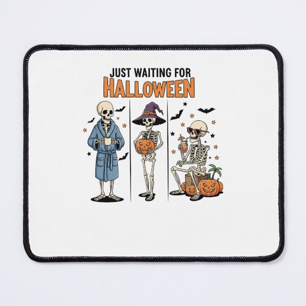 Item preview, Skeleton Just Waiting for Halloween designed and sold by diyoor.