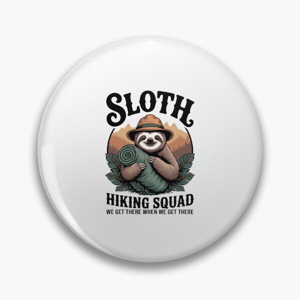 Item preview, Sloth Hiking Squad designed and sold by diyoor.