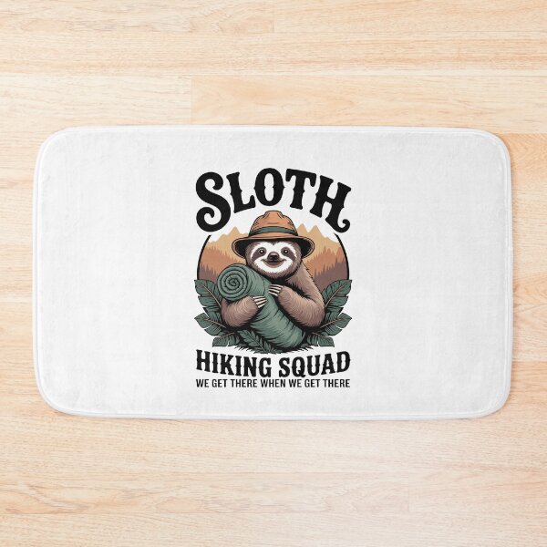 Item preview, Sloth Hiking Squad designed and sold by diyoor.