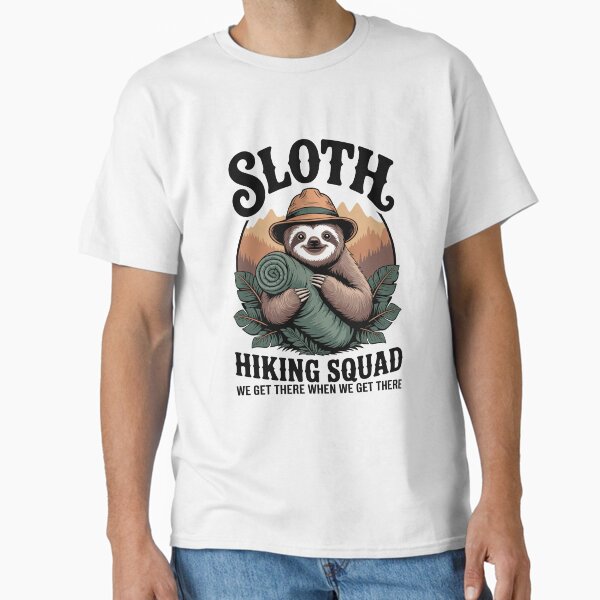 Item preview, Sloth Hiking Squad designed and sold by diyoor.