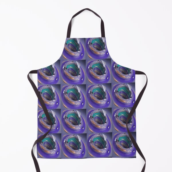 Item preview, Abstract Swirl Whirlpool Purple, Teal, Copper, designed and sold by SilentSpirits.