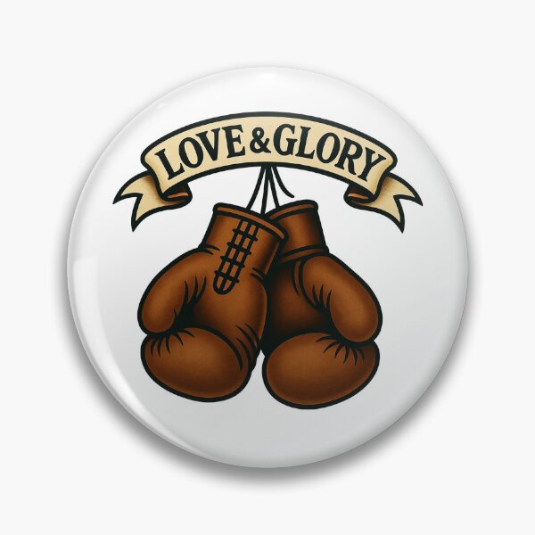 Item preview, Boxing Vintage Style - Love & Glory designed and sold by taste-with-it.