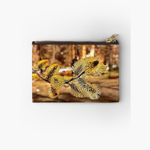 Item preview, Spring Awakening: Glowing Pussy Willow Branch in Nature Art designed and sold by NatureChampion.