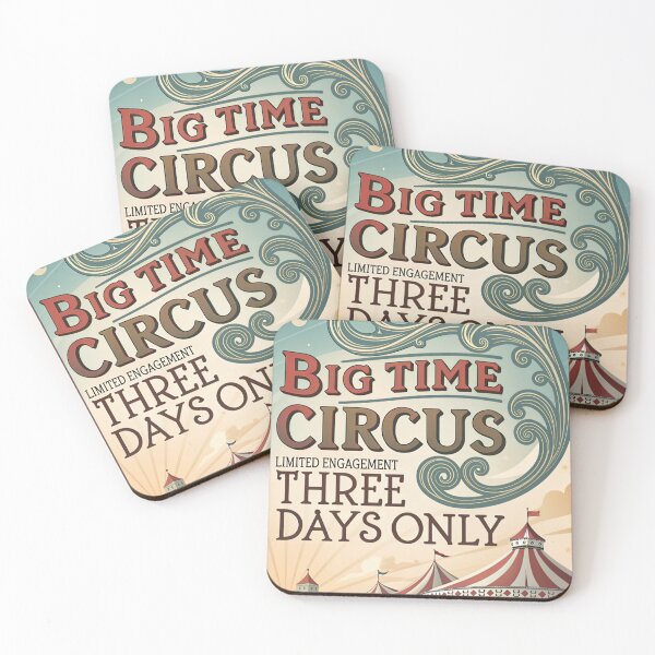 Item preview, Circus Poster designed and sold by Mark and Heather.