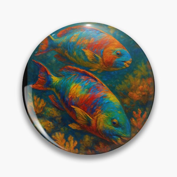 Item preview, Parrotfish and its richness of color designed and sold by DamioPolArt.