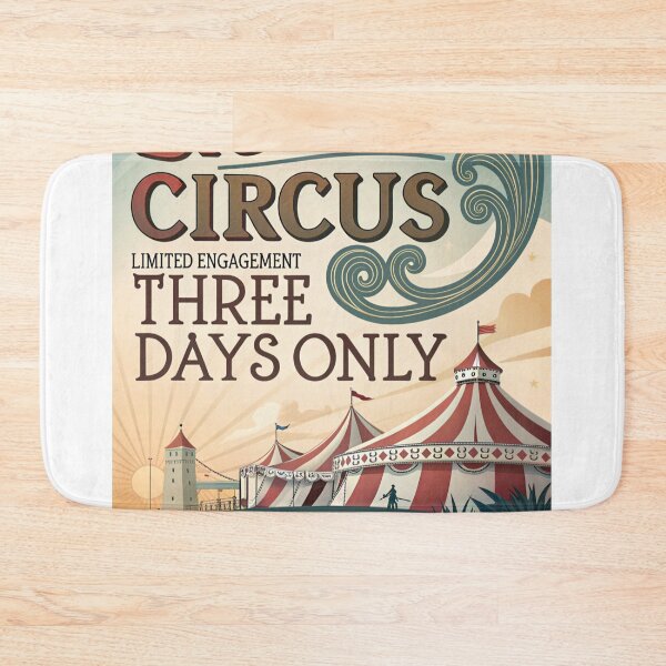 Item preview, Circus Poster designed and sold by Mark and Heather.