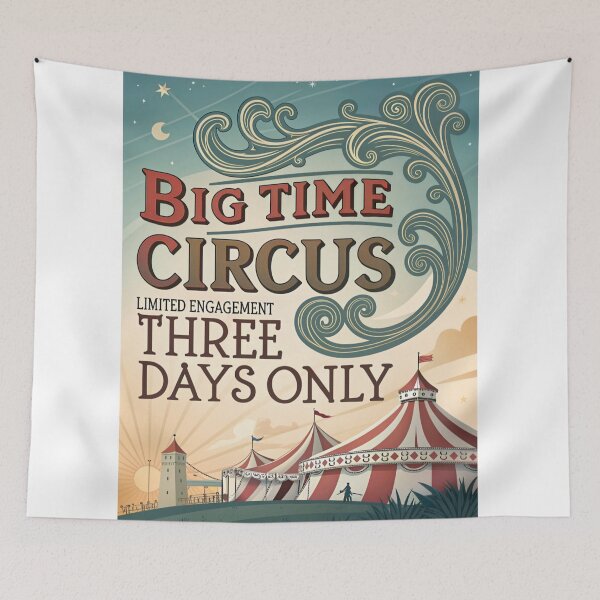 Item preview, Circus Poster designed and sold by Mark and Heather.