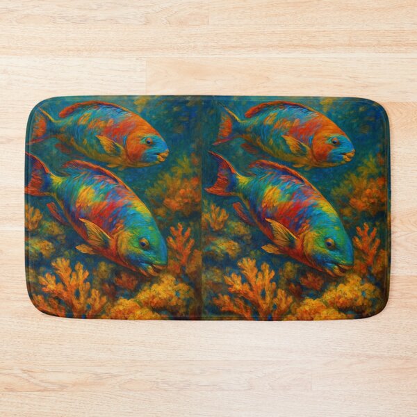 Item preview, Parrotfish and its richness of color designed and sold by DamioPolArt.