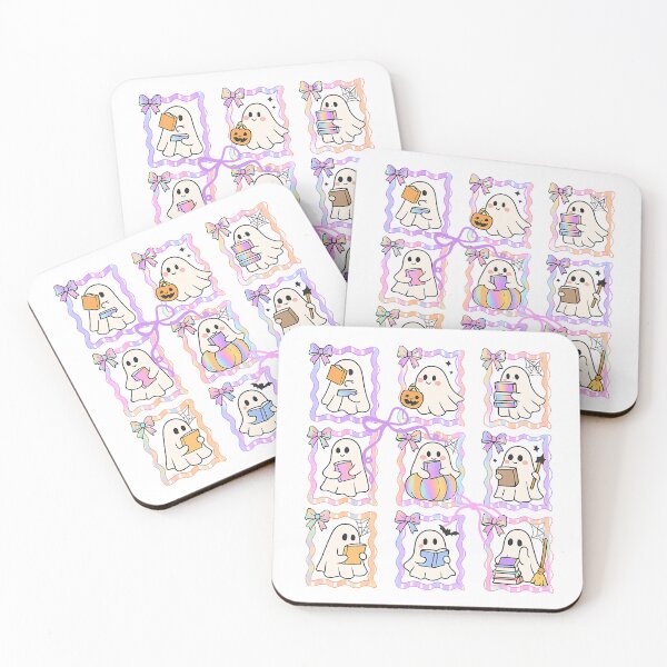 Item preview, Cute Ghost Reading Books Halloween Design designed and sold by Honominu.