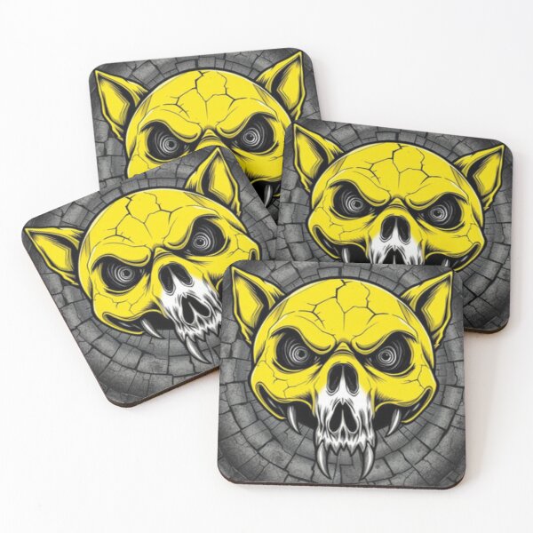 Item preview, Yellow Bone Cat with Fierce Eyes designed and sold by Iuqiune.