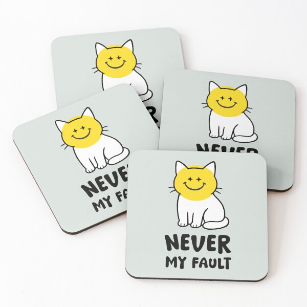 Item preview, Grumpy Cat  - Never My Fault - LifeParody Smilie designed and sold by LifeParody.