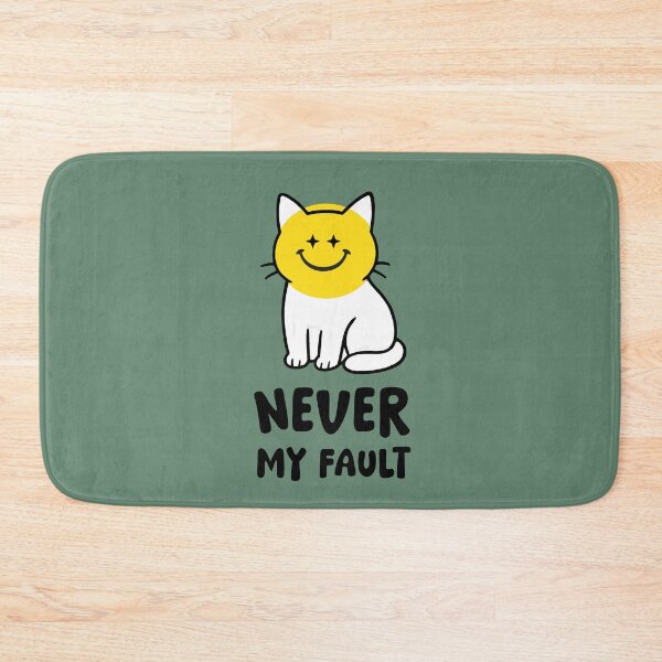 Item preview, Grumpy Cat  - Never My Fault - LifeParody Smilie designed and sold by LifeParody.