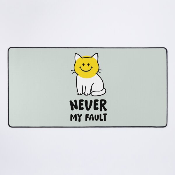 Item preview, Grumpy Cat  - Never My Fault - LifeParody Smilie designed and sold by LifeParody.