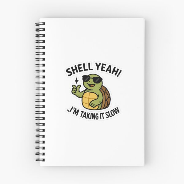 Item preview, Shell Yeah! – Funny Chill Turtle Sticker designed and sold by Kruxers.