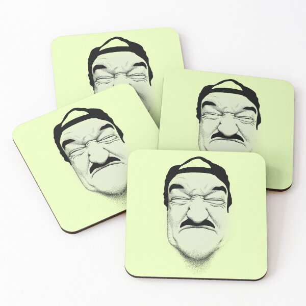 Item preview, Funny Displeased Man Face Art designed and sold by WykroMerch.