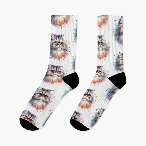 Item preview,  Watercolor Persian Cat Portrait designed and sold by paulrommer.