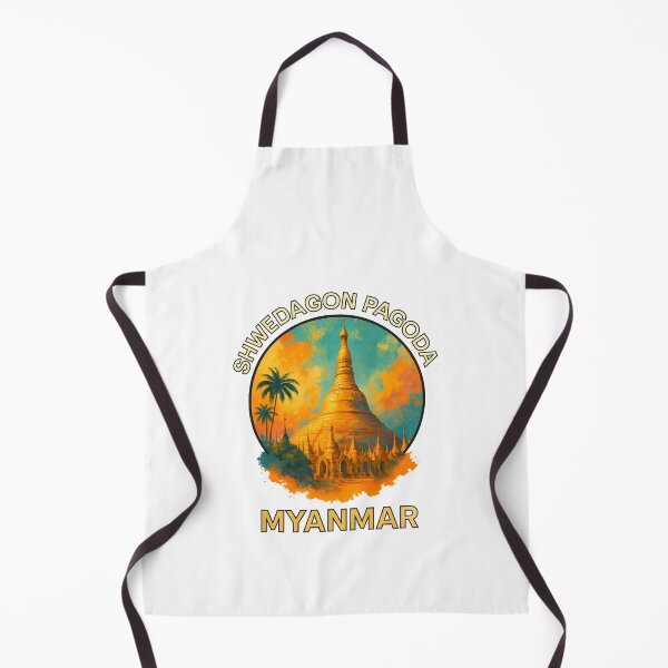 Item preview, Shwedagon Pagoda - Myanmar Golden Buddhist Temple designed and sold by inkNext.