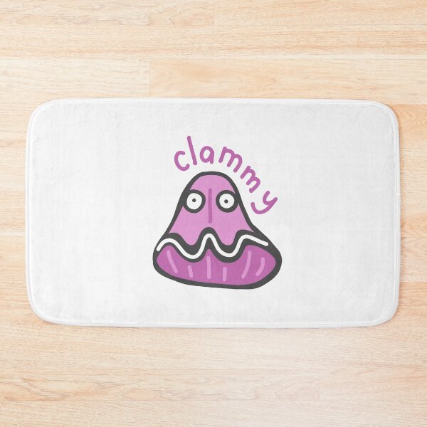Item preview, Clammy Clam with Weird Face designed and sold by jazzydevil.