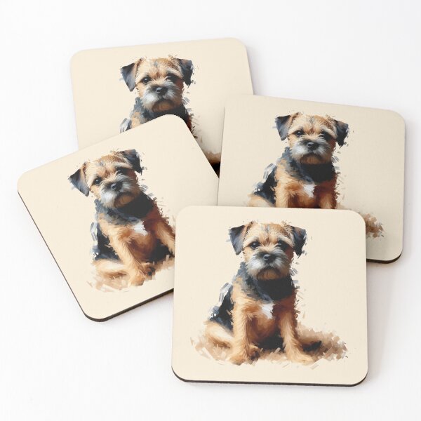 Item preview, Cute Border Terrier Puppy designed and sold by Now's Good Designs.