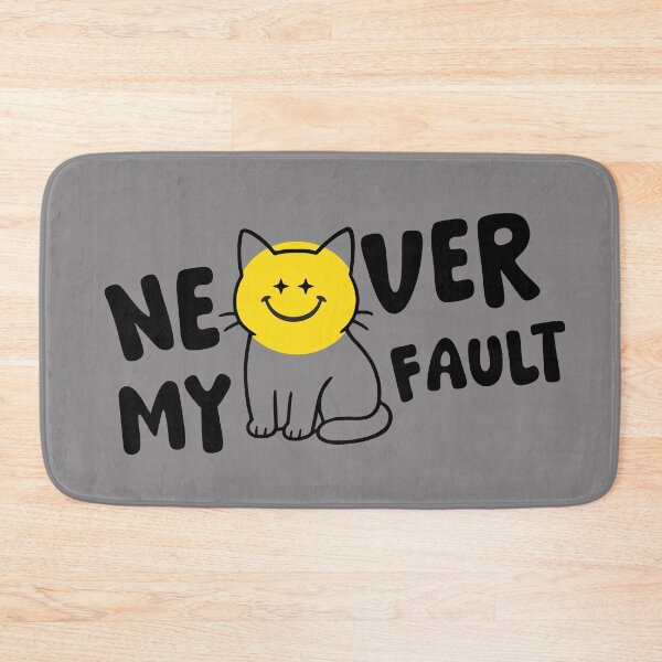 Item preview, Grumpy Cat  - Never My Fault - LifeParody Smilie designed and sold by LifeParody.
