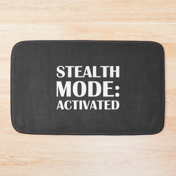 Item preview,  Stealth Mode: Activated / Introvert Joke Funny T-Shirt Label designed and sold by introvertvibes.