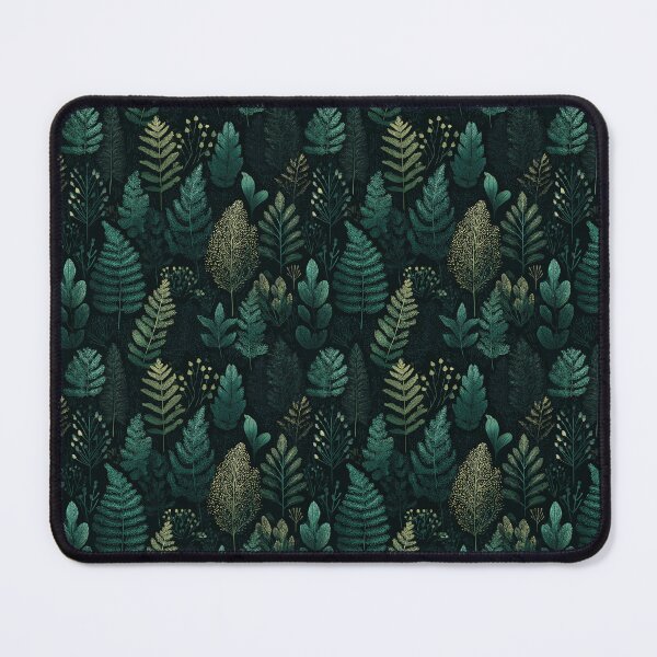 Item preview, Moss & Ferns – Dark Forest Pattern Seamless designed and sold by Digital Dreamtales.