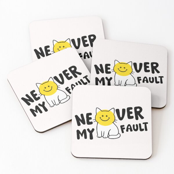 Item preview, Grumpy Cat  - Never My Fault - LifeParody Smilie designed and sold by LifeParody.