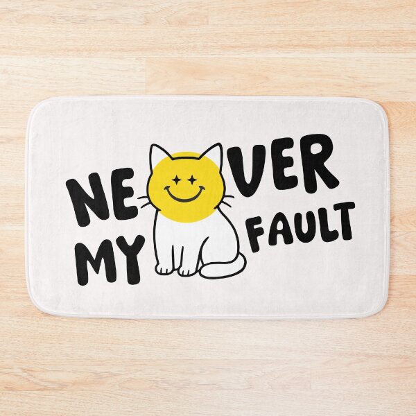 Item preview, Grumpy Cat  - Never My Fault - LifeParody Smilie designed and sold by LifeParody.