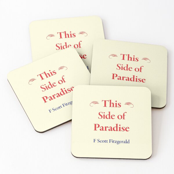 Item preview, F Scott Fitzgerald, This Side of Paradise, Classic Literature designed and sold by CharlottePlaceArt.
