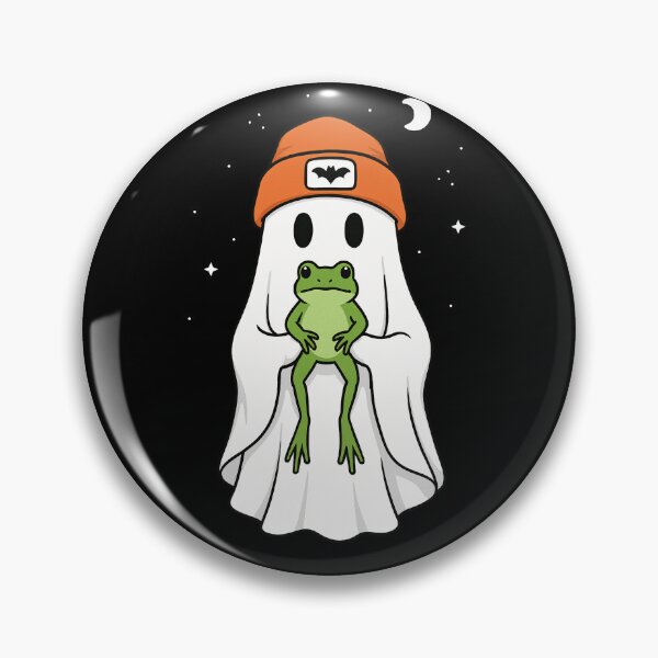 Item preview, Ghost Frog Animal Lover Halloween Beenie Hat Boys Girls designed and sold by rafaeltto.