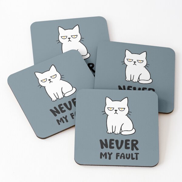 Item preview, Grumpy Cat  - Never My Fault designed and sold by LifeParody.