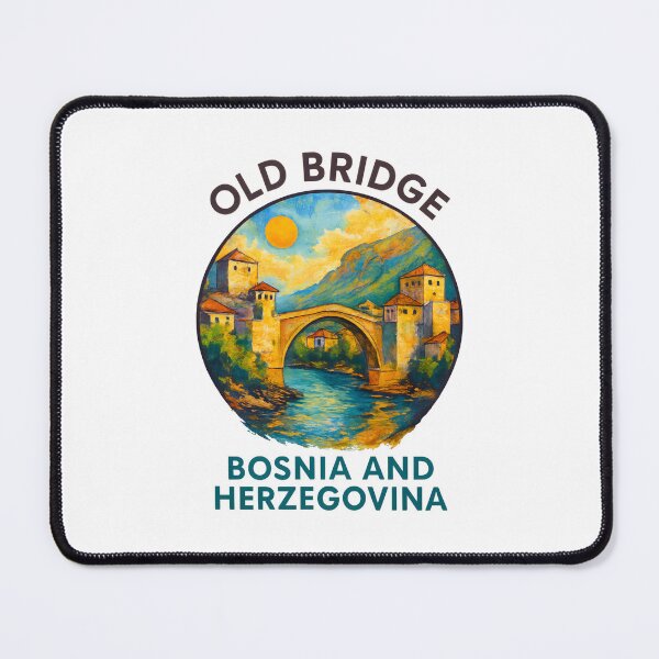 Item preview, Old Bridge Mostar - Bosnia and Herzegovina Landmark designed and sold by inkNext.