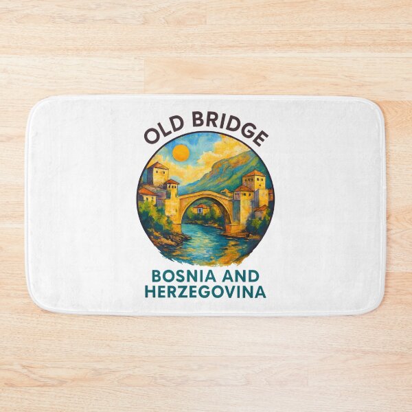 Item preview, Old Bridge Mostar - Bosnia and Herzegovina Landmark designed and sold by inkNext.