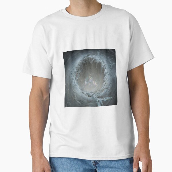 Item preview, Abstract Ethereal Vortex, Ice White, Greys, Pale Blue designed and sold by SilentSpirits.
