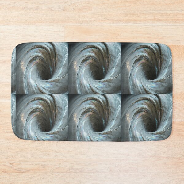 Item preview, Abstract Ethereal Swirl Vortex, Ice White, Grey designed and sold by SilentSpirits.