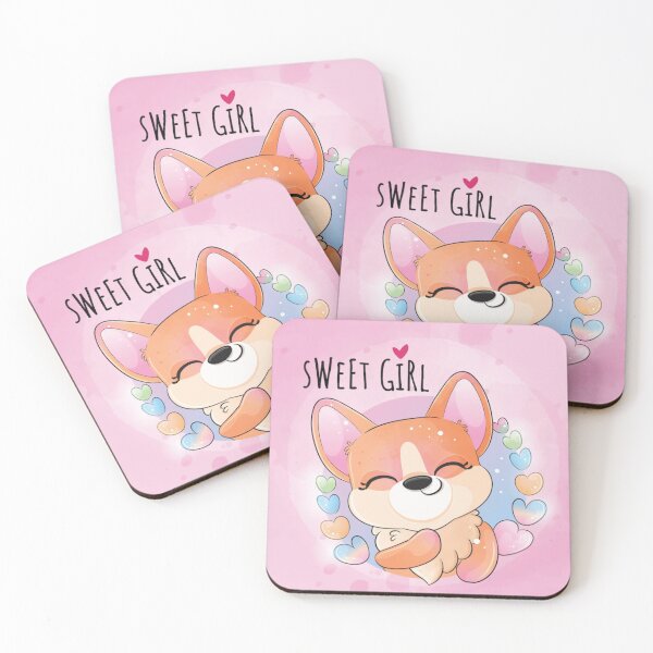 Item preview, chibi animal girl classic sticker designed and sold by anandsiva2703.