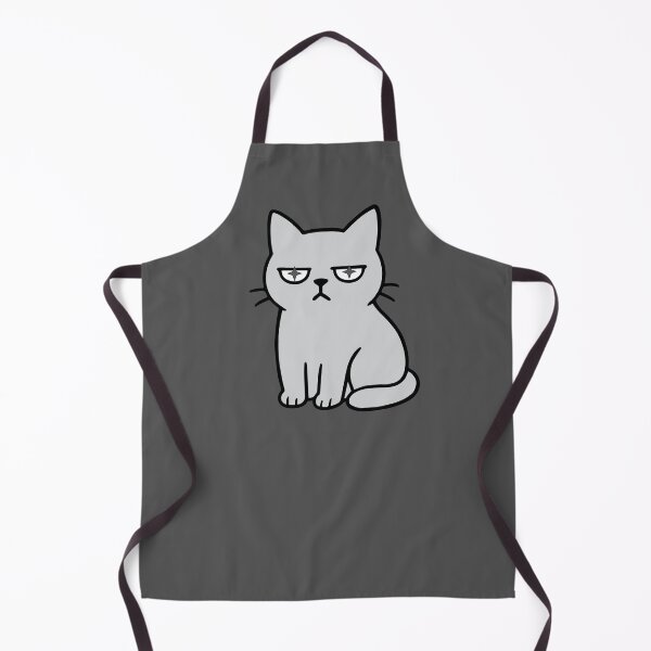 Item preview, Gato gruñón gris: estado de ánimo tranquilo designed and sold by LifeParody.